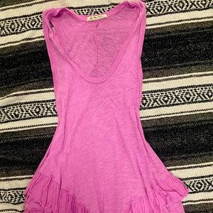 Free People ruffled blouse